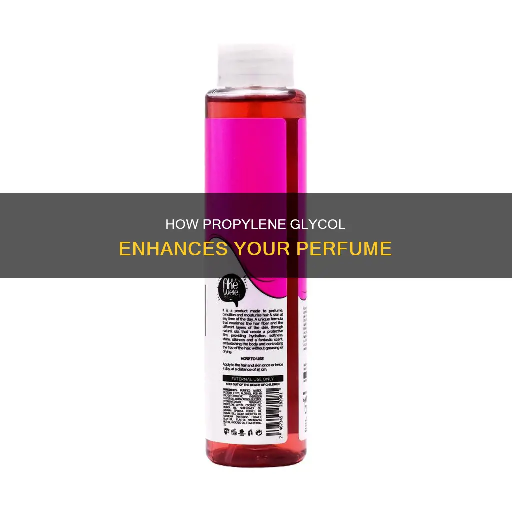 can i use propylene glycol to make perfume