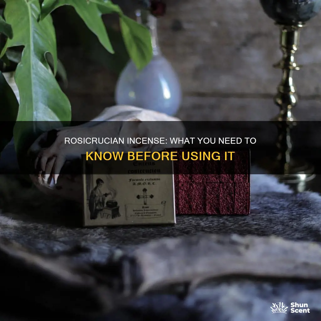 can i use rosicrucian incense