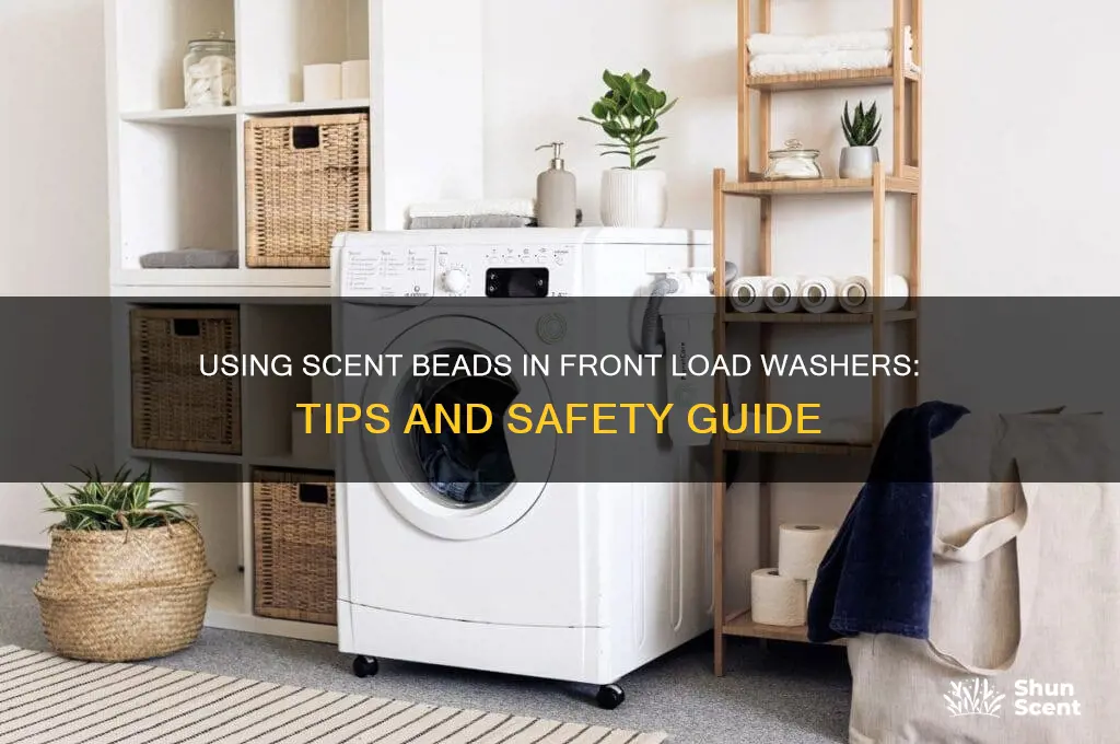 can i use scent beads in a front load washer
