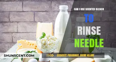 Using Scented Bleach to Rinse Needles: Safe or Risky Practice?