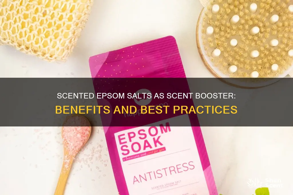 can i use scented epsom salts for scent booster