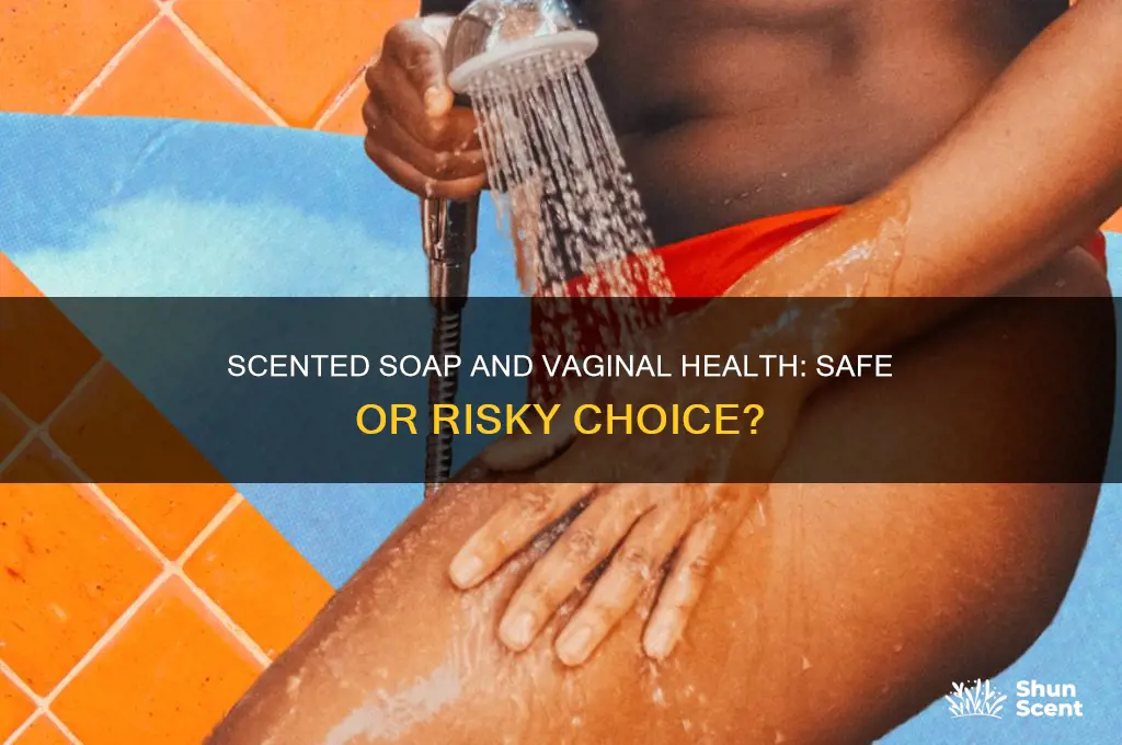 can i use scented soap on my vagina