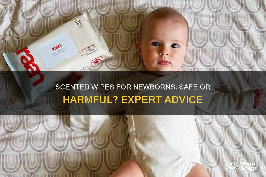 can i use scented wipes on my newborn