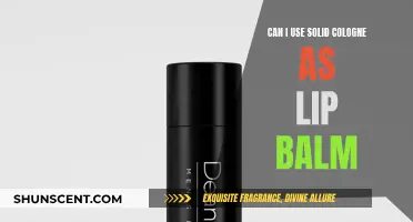 Solid Cologne as Lip Balm: Is It Safe?