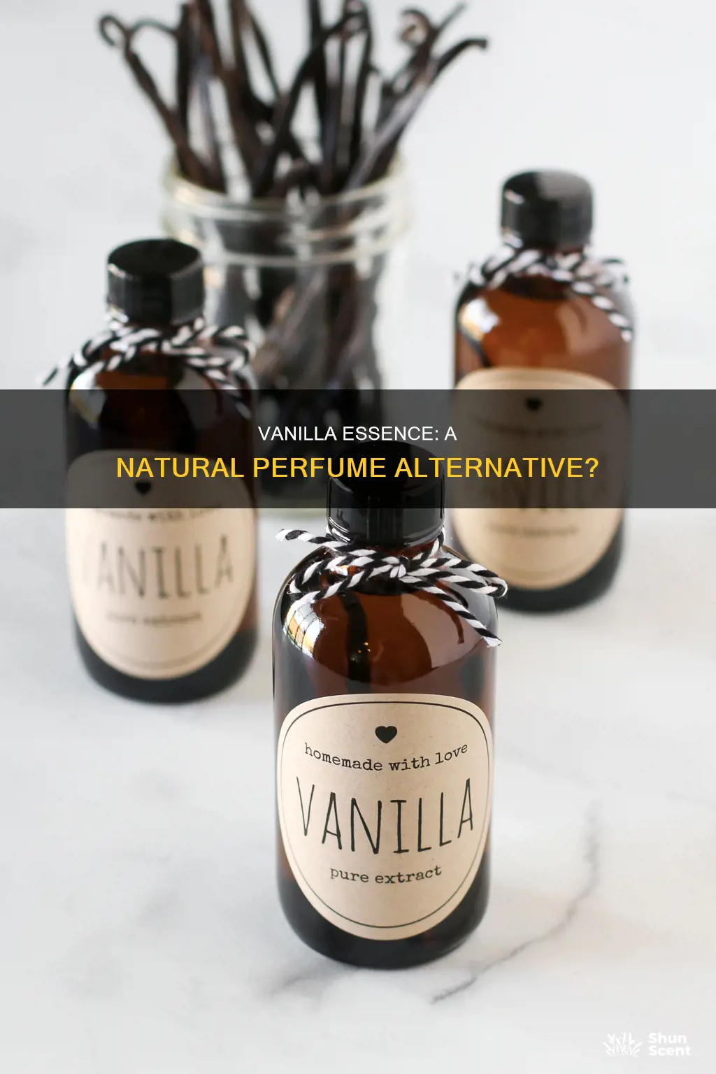 can i use vanilla essence as perfume