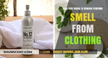 How to Remove Lingering Perfume Scents with Vodka