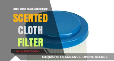 Washing Black and Decker Scented Cloth Filters: A Simple Guide