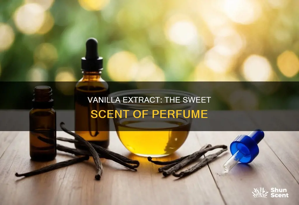 can i wear vanilla extract as perfume