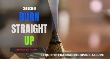 Incense Burning: Does it Burn Straight Up?