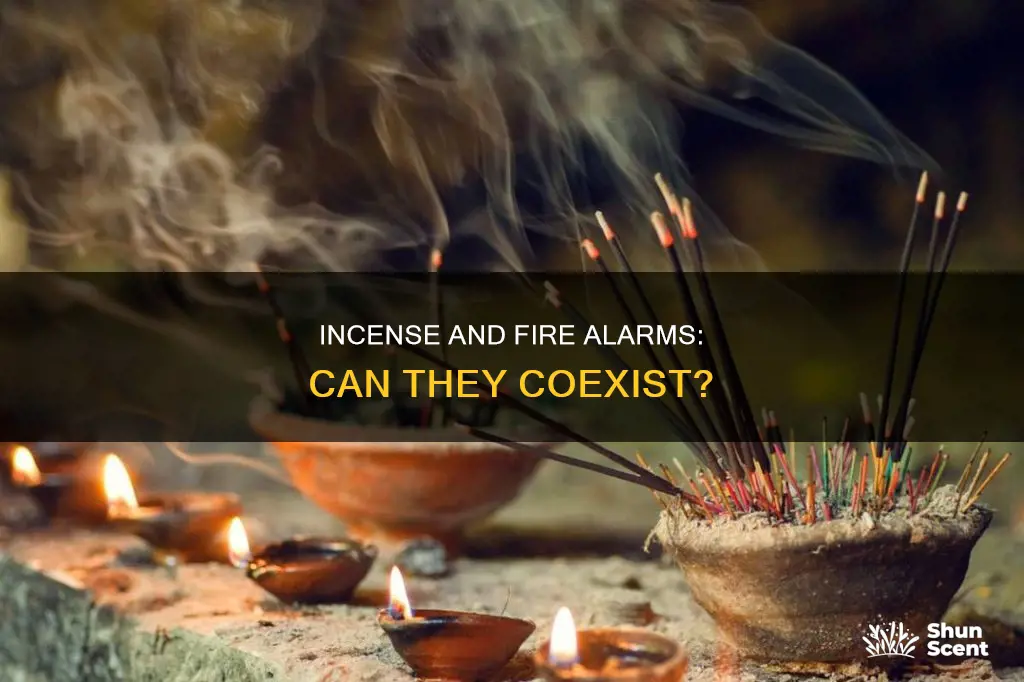 can incense cause fire alarm