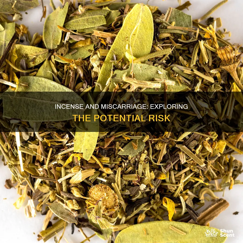 can incense cause miscarriage