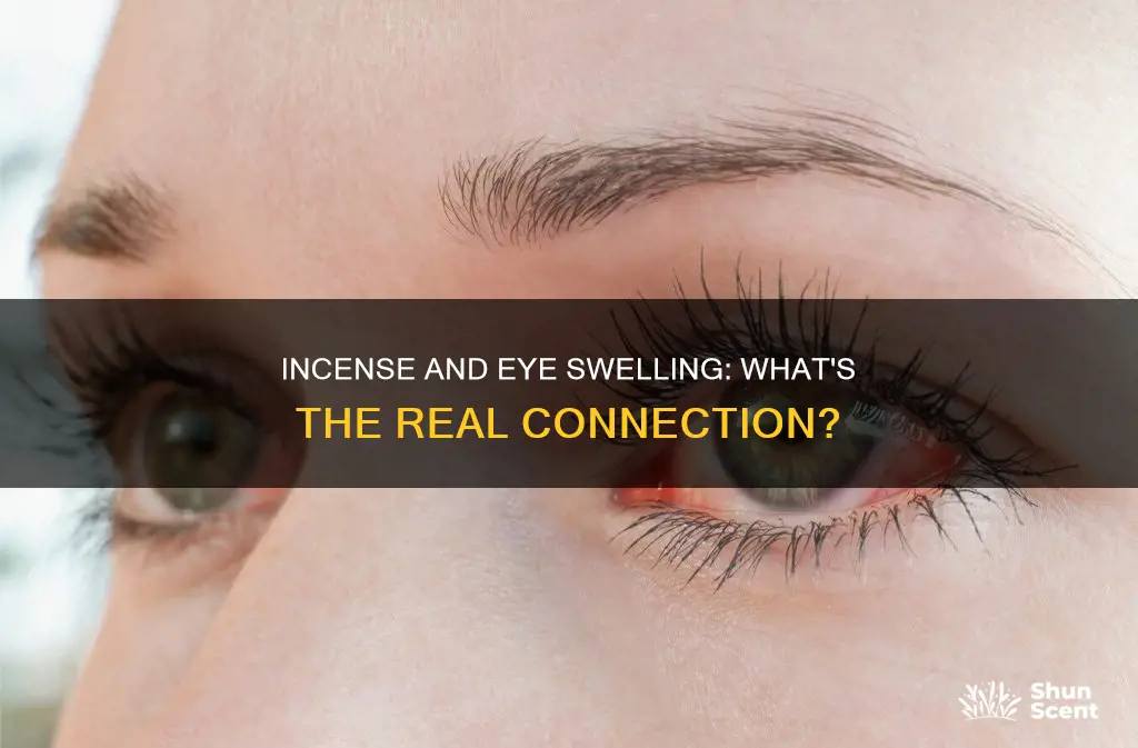 can incense cause swollen eyes