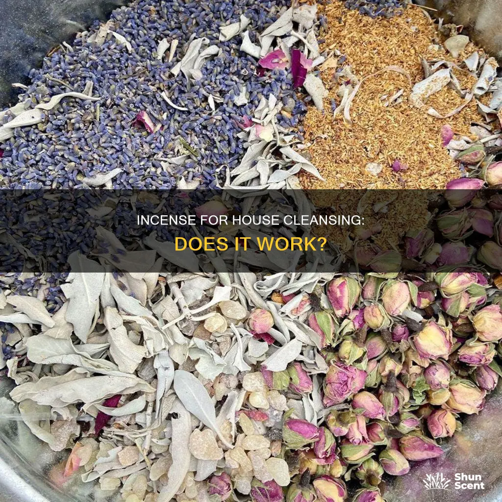 can incense cleanse a house