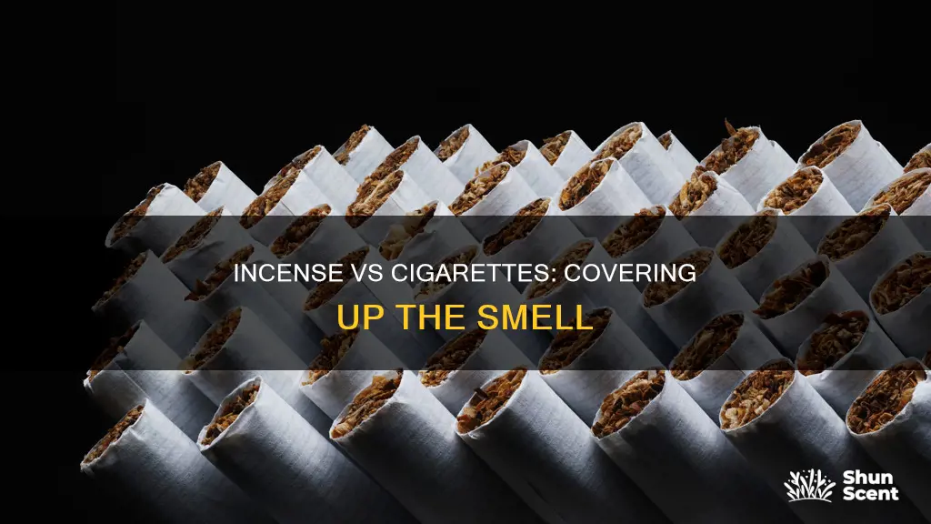 can incense cover up cigarettes