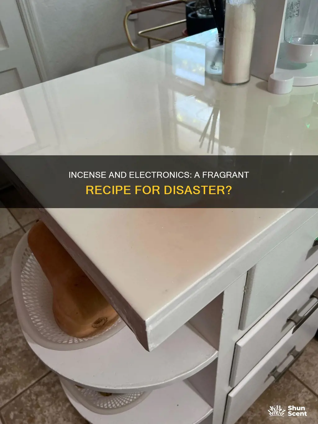 can incense damage electronics