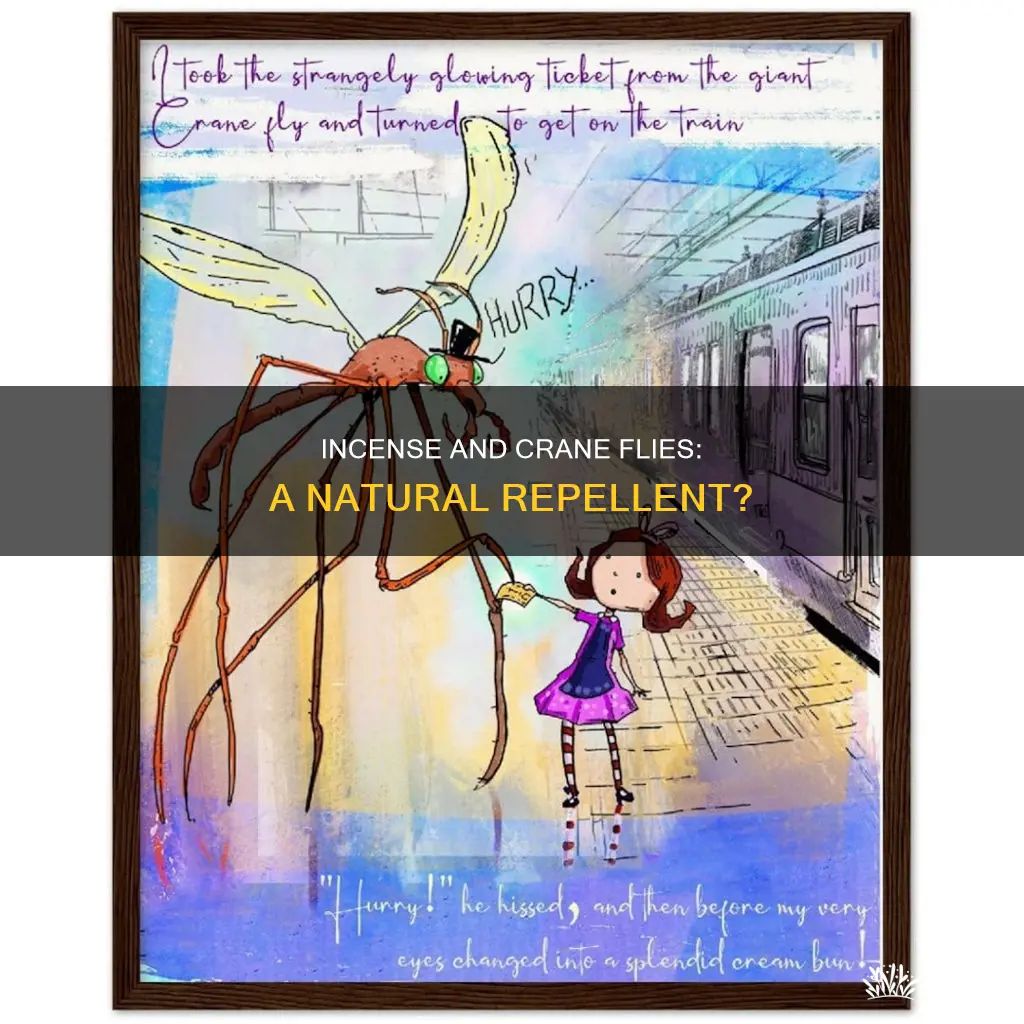 can incense get rid of crane flies
