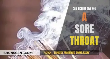Incense and Sore Throats: What's the Connection?