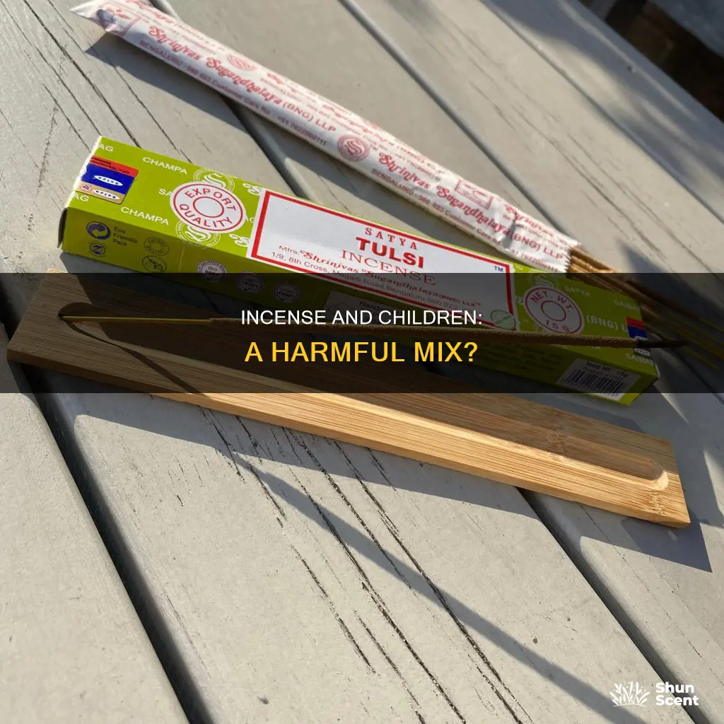 can incense harm children