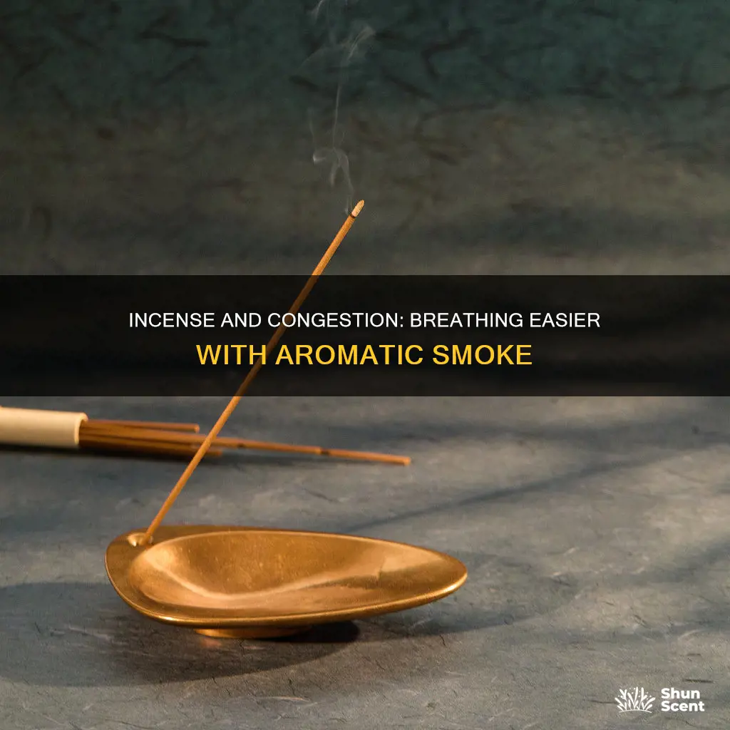 can incense help with congestion
