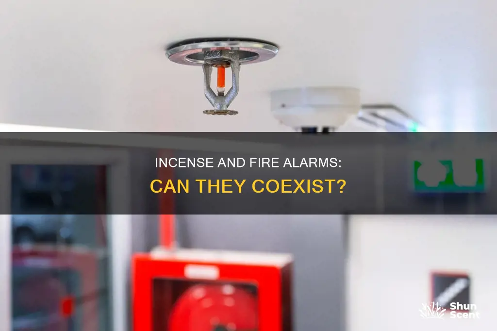 can incense trigger a fire alarm in a different room