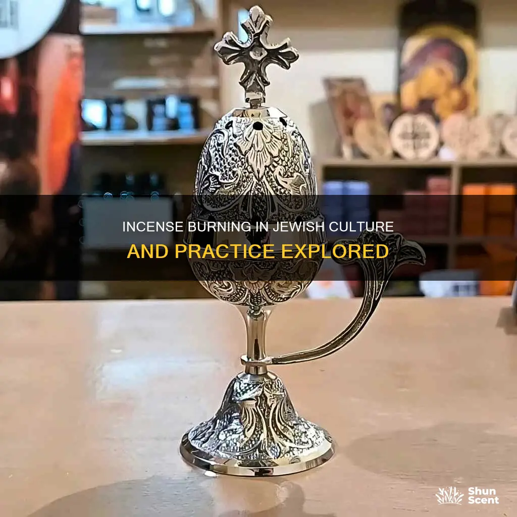 can jewish people burn incense