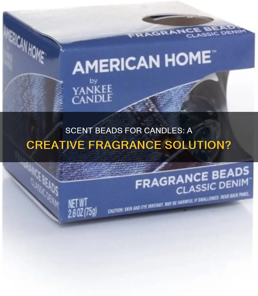 can laundry scent beads be used to fragrance candles