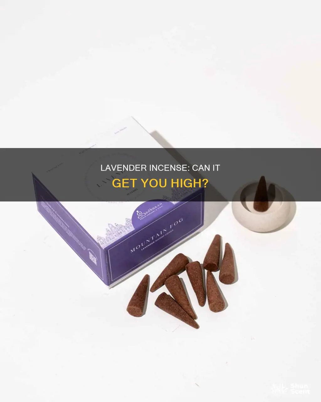 can lavender incense make you high