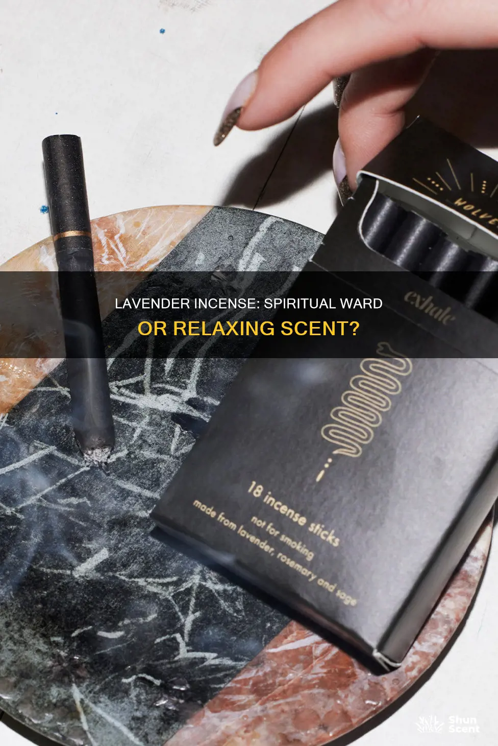 can lavender incense ward off spirits