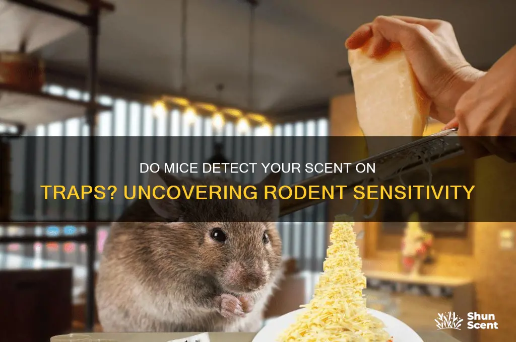 can mice smell your scent on traps