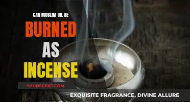 Burning Muslim Oil as Incense: Safe Practice?