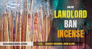 Incense Burning: Your Landlord's Right to Ban