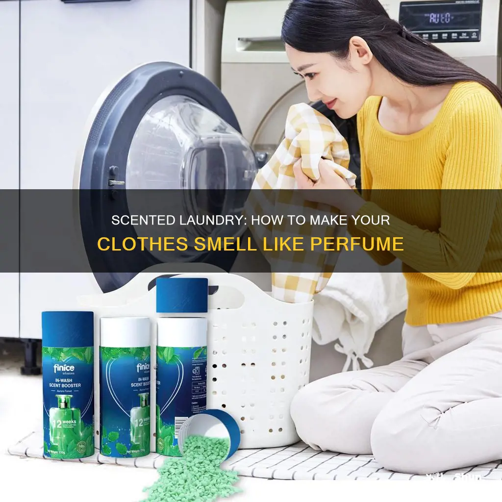 can my laundry smell like my perfume