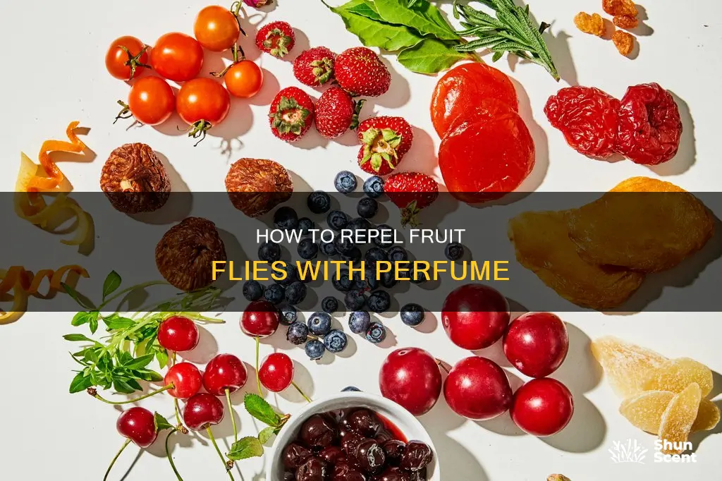 can oyu get rid of fruit flies with perfume