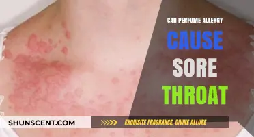 Perfume Allergies: Sore Throat Culprit or Coincidence?