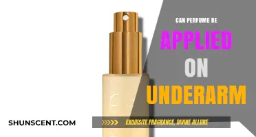 Perfume on Underarms: A Smart Alternative?