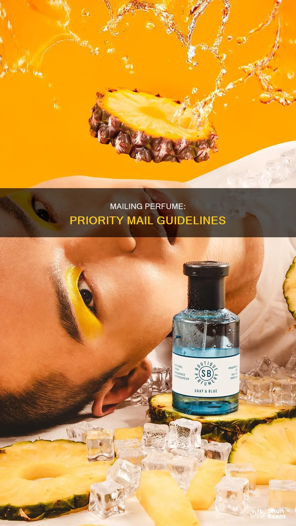 can perfume be mailed priority mail