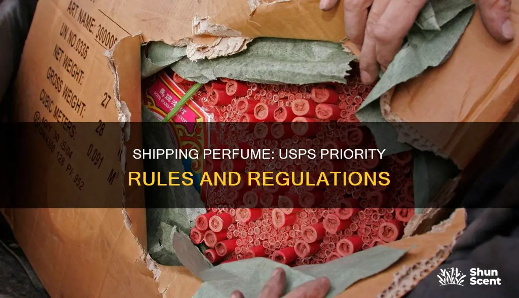 can perfume be shipped usps priority