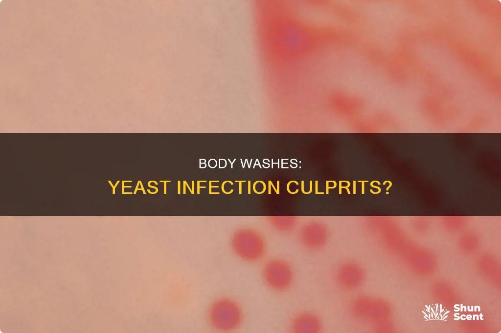 can perfume body wash cause yeast infection