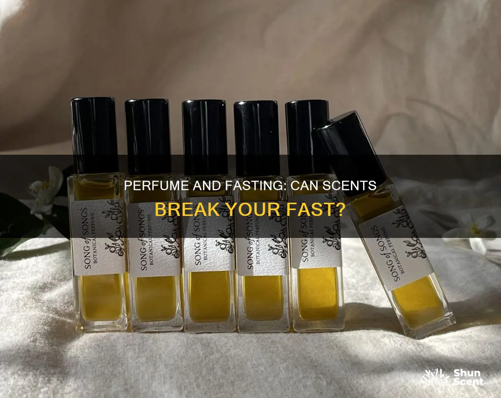 can perfume break your fast