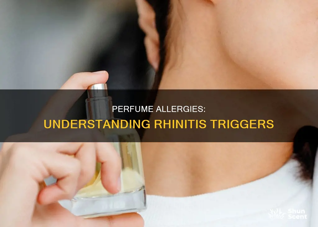 can perfume cause allergic rhinitis