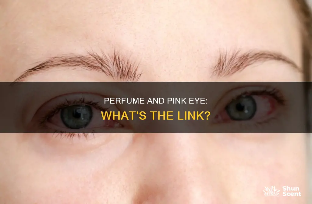 can perfume cause pink eye