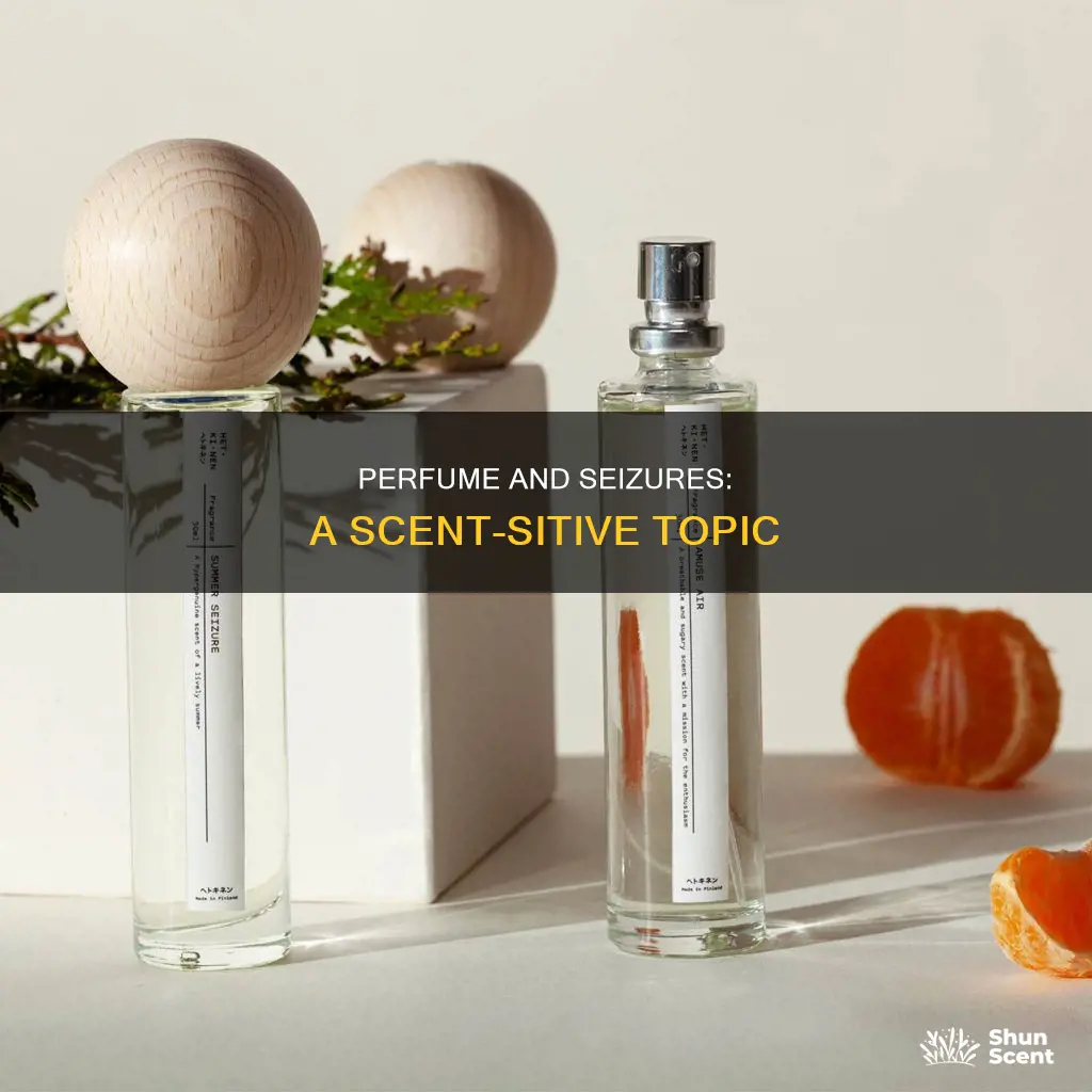 can perfume cause seizures