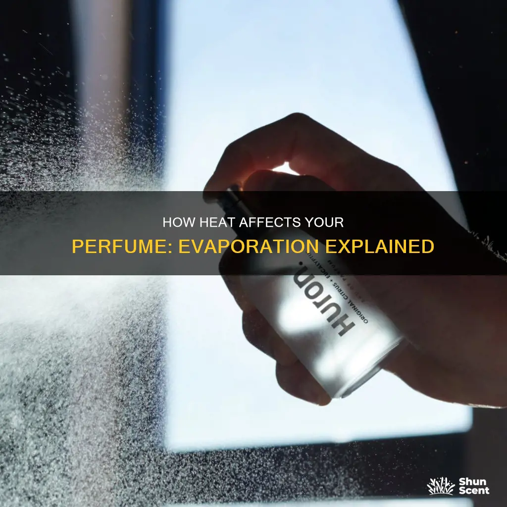 can perfume evaporate in heat
