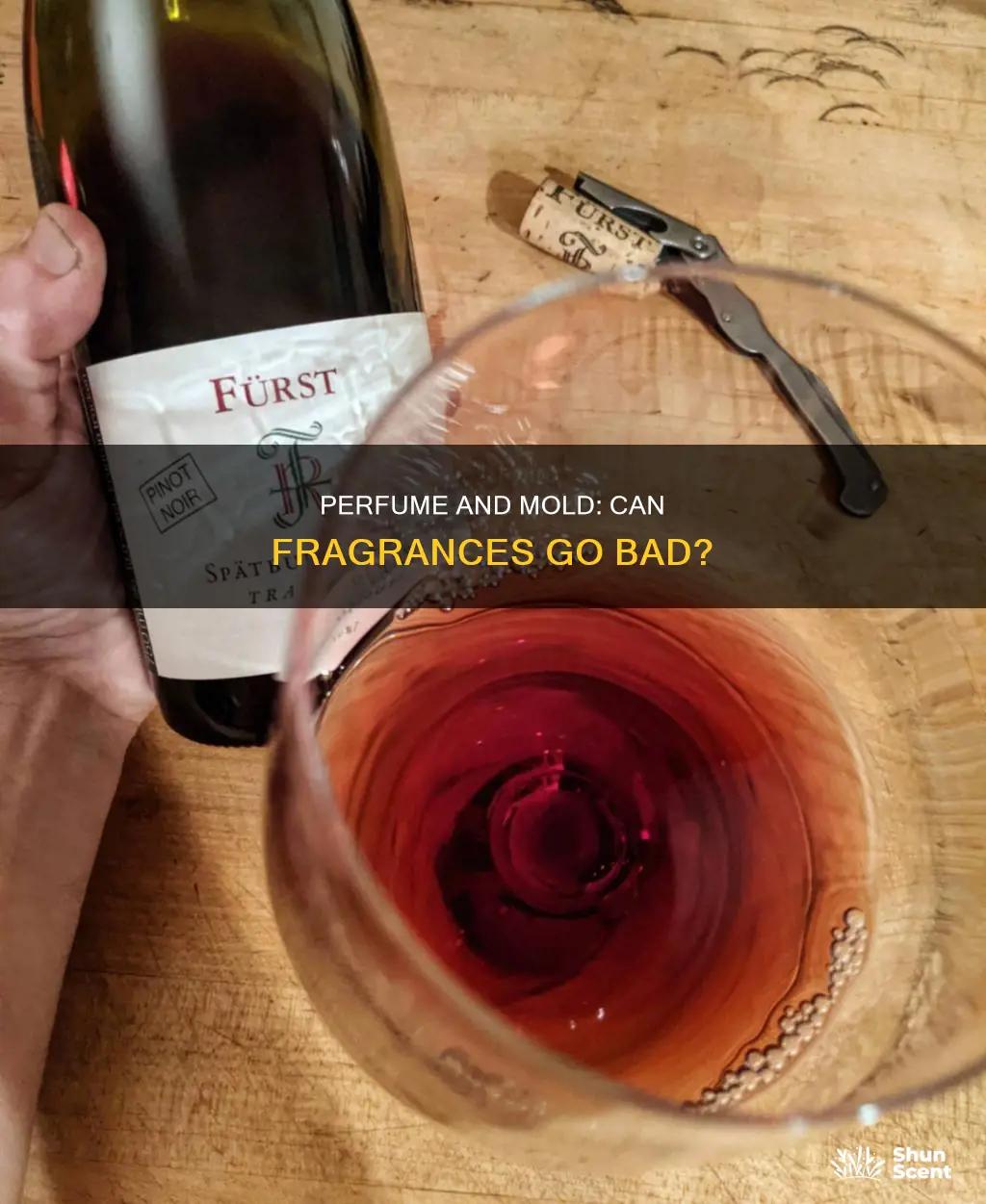 can perfume get moldy