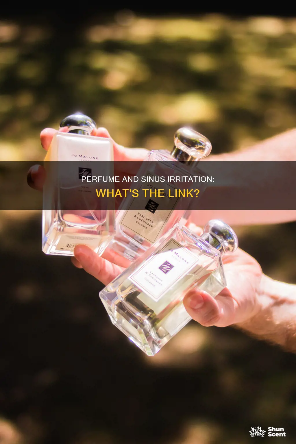 can perfume irritate sinuses