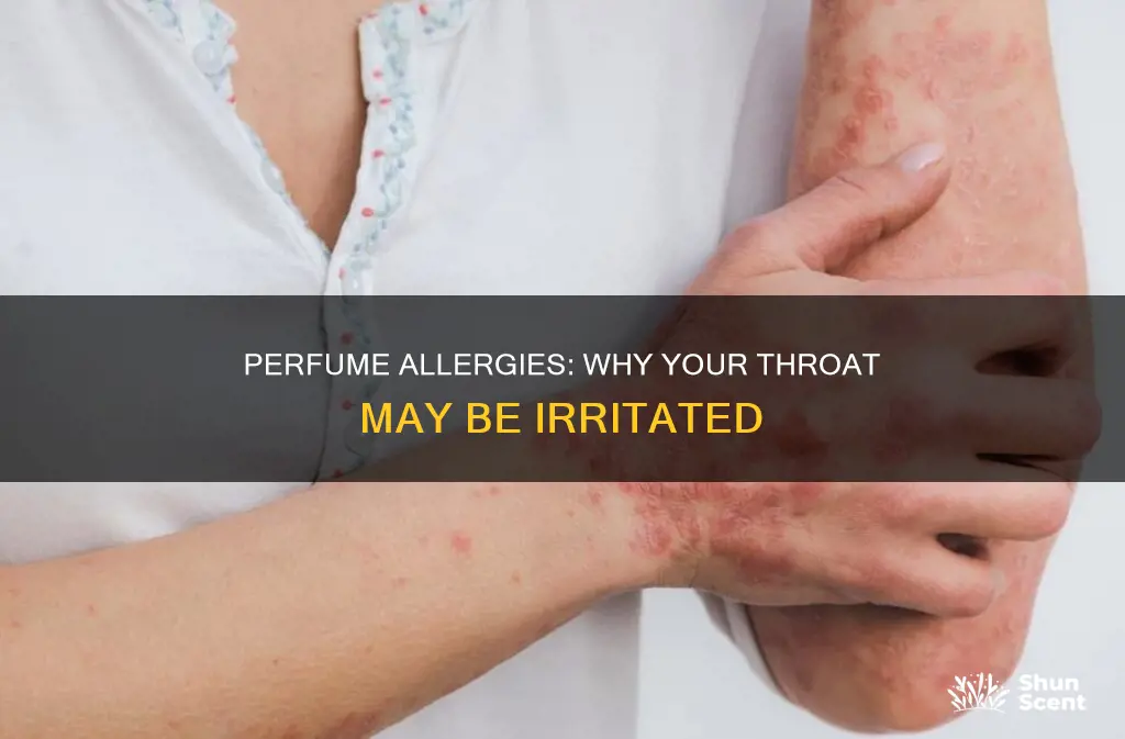 can perfume irritate throat