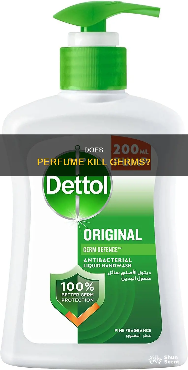 can perfume kill germs