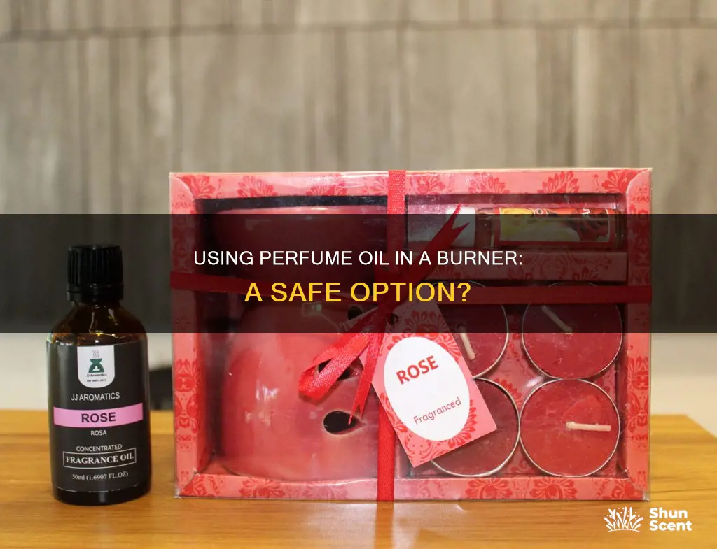 can perfume oil be used as burning oil