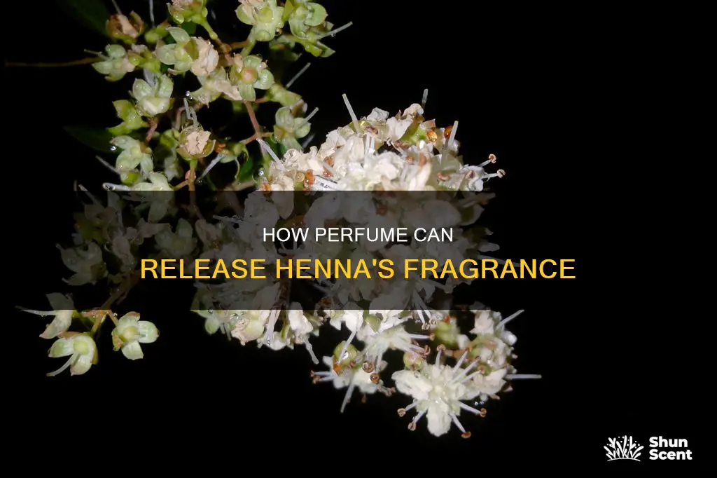 can perfume release henna