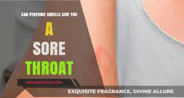How Perfume Scents Can Cause Sore Throats